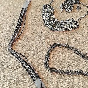 Rhinestone necklaces